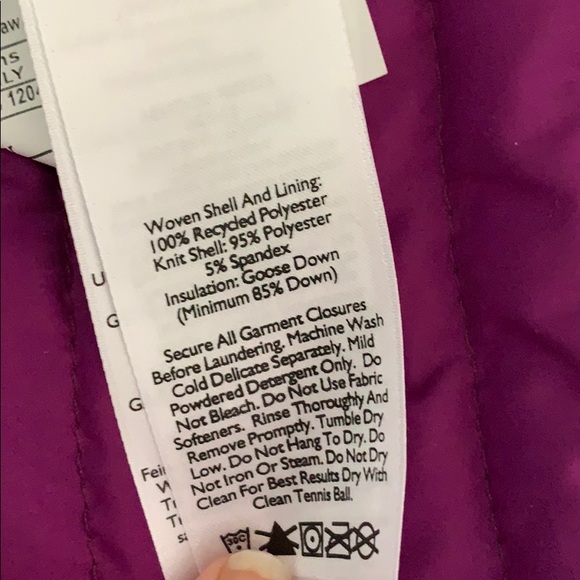 New Eddie Bauer Microtherm Down Jacket - Small - Picture 7 of 8